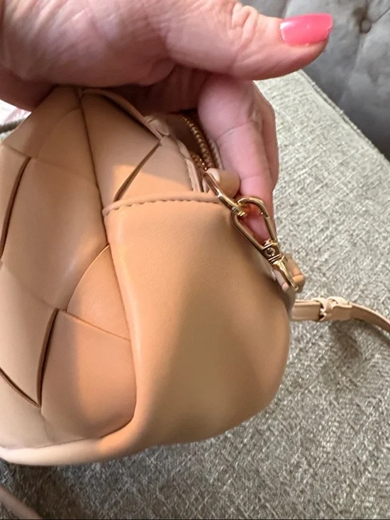 a new day Blush Pink Woven Crossbody Bag - Picture 8 of 9